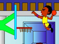 Basketball werfen