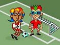 Feuer-Fussball