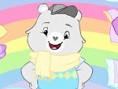 Teddybär anziehen