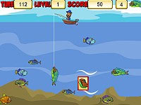 Freddy beim fischen