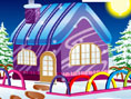 Winter Cottage Decoration