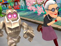 Verrückte Oma in Japan