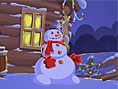 Hilfsbereiter Schneemann