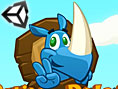 Rennendes Rhino