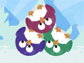 Bunte Pinguine