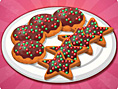Weihnachts- Schokokekse