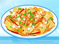 Deftiges Thai-Huhn- gericht