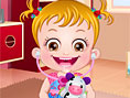 Baby Hazel beim Doktor