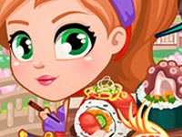 Leckere Ninja-Sushi