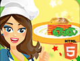 Gemüselasagne: Kochen mit Emma