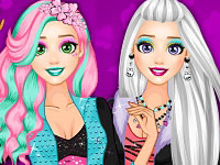Rapunzel Monster-Look