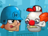 Baseball gegen Clowns