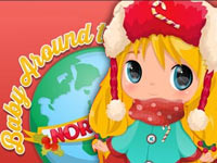 Baby am Nordpol