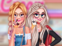 Eiscreme-Liebe