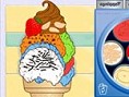 Eiscreme dekorieren