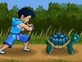 Schildkröte Werfen