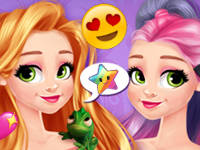 Rapunzel Renkkuşağı Dizaynı