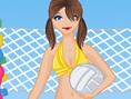 Volleyball Spielerin