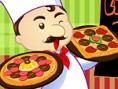 Köstliche Pizza