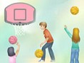 Basketball-Freunde