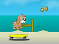 Skateboard Welpe
