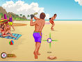 Baseball am Strand