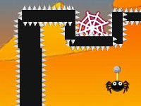 Schwingende Spinne