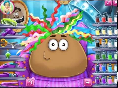 Pou Real Haircuts Game - Play online for free  KibaGames