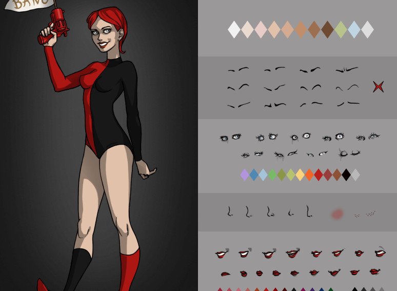 Harley Quinn Styling Game - Play online for free  KibaGames