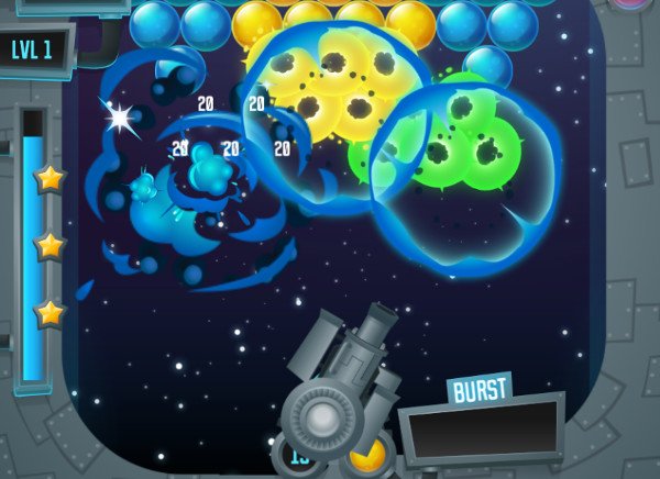 Bubble Burst Oyunu - Online ücretsiz oyna | KralOyun