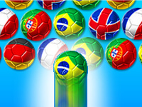 Bubble Shooter World Cup em Jogos na Internet