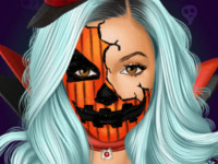 Halloween Face Art