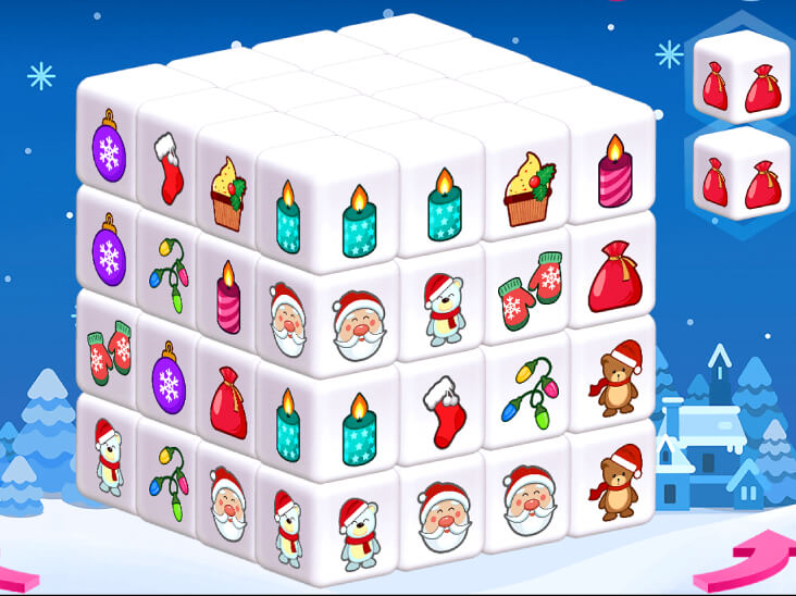 Holiday Mahjong Dimensions - kostenlos online spielen