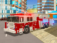 Fire Truck Rescue Driving Simulator