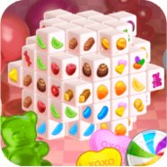 Arkadium Mahjong Candy jogo online grátis