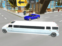 Play Big City Limo Car Driving Simulator Game