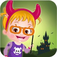 Baby Hazel Halloween-Schloss