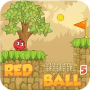 Roter Ball 5