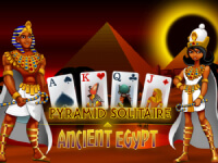 Pyramiden-Solitär Altes Ägypten