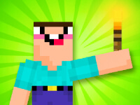 Noob Torch Flip 2D - Jogue Noob Torch Flip 2D Jogo Online