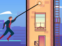 Spiderman Swing - Jogue Spiderman Swing Jogo Online