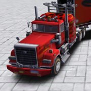 3D Parking Thunder Trucks