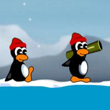 Duell der Pinguine