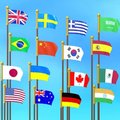 Flag Puzzle Jam: Collect Flags