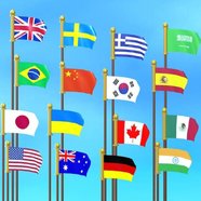 Flag Puzzle Jam: Collect Flags