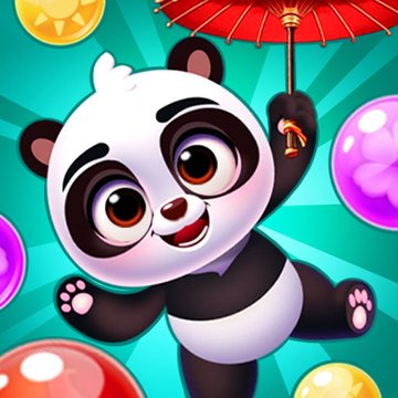 Bubble Shooter: Panda Blast - jetzt kostenlos online spielen!