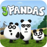 Pandas auf der Flucht